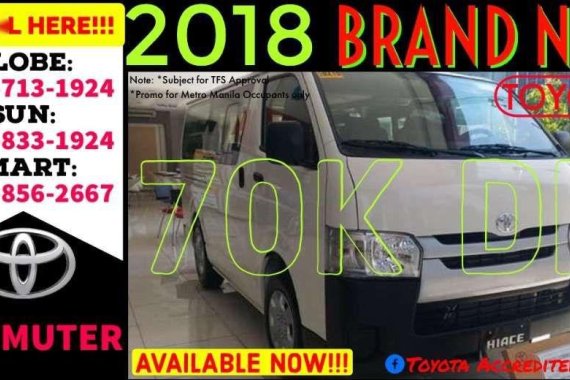 2018 Toyota Hiace Commuter Conquest GL Grandia Super Grandia All Promo