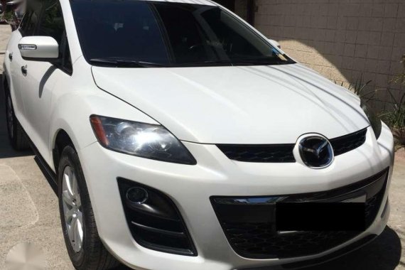 2012 Mazda CX-7 pearl white