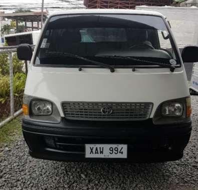 Toyota Hiace Commuter 2002 FOR SALE