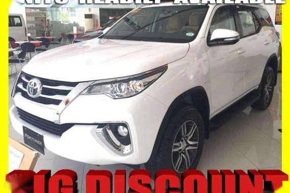 Toyota FORTUNER 2018 Big Discount Hiace Hilux Innova Avanza Vios 2019