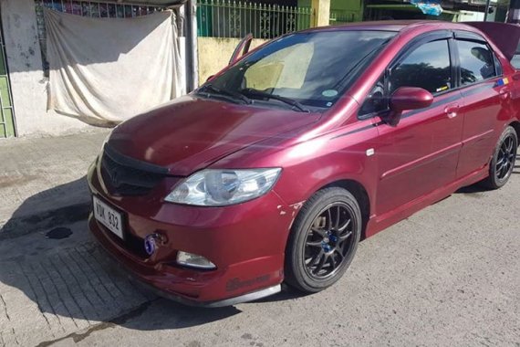 Honda City 2006 Red For Sale 