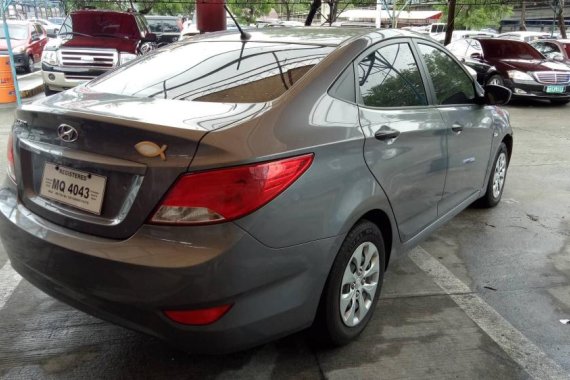 2016 Hyundai Accent 1.4L GL Gray For Sale 
