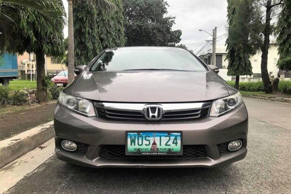 2013 Honda Civic 1.8 E Brown For Sale 