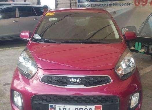 2015 Kia Picanto 12L Gasoline Pink AT SM City Bicutan