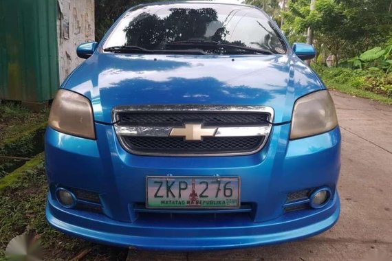 Chevrolet Aveo 2007 Bright Blue FOR SALE