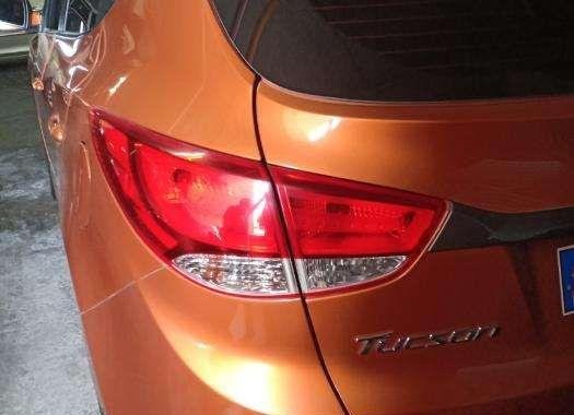 Hyundai Tucson 2015 Orange For Sale 