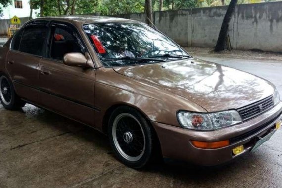 1995 Toyota Corolla gli bigbody manual