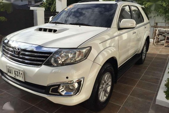 Toyota Fortuner 2014 V 2.5 Diesel Automatic