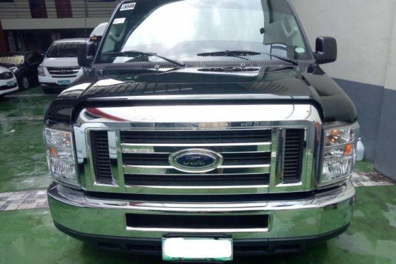 2012 FORD E-150 AT Black For Sale