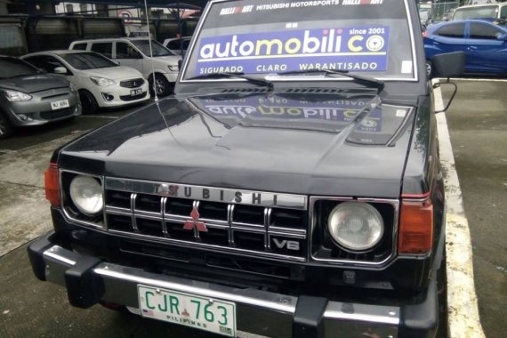 1990 Mitsubishi Montero Black For Sale 