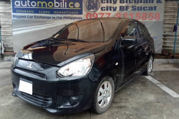 2015 Mitsubishi Mirage GLX Black For Sale 