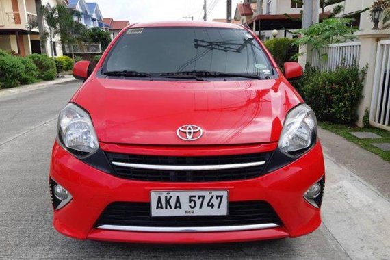 2015 Toyota Wigo G Red For Sale 