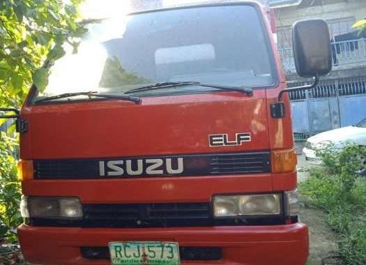 Isuzu Elf Dumptruck 10ft Red For Sale 