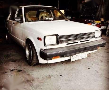 Toyota Starlet 1981 model old but Gold