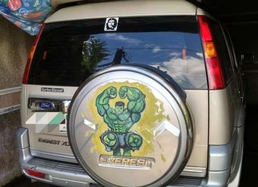 Ford Everest XLT 2004 4x4 Open for swap