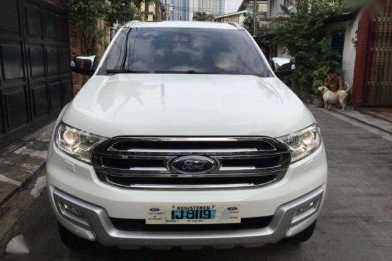 2016 Ford Everest 3.2 titanium sunroof 4x4