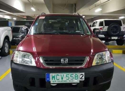 Honda CRv Fresh 1998 Red For Sale 