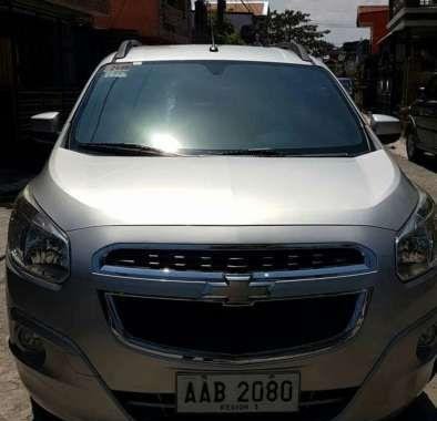 2014 Chevrolet Spin 1.5 Gas Automatic switchable Silver