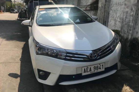 2015 Toyota Altis V push start AT 1st owner