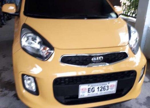 Kia Picanto 2016 Manual Yellow For Sale 