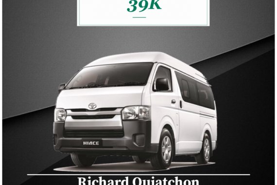 TOYOTA HIACE COMMUTER 2018 FOR SALE 