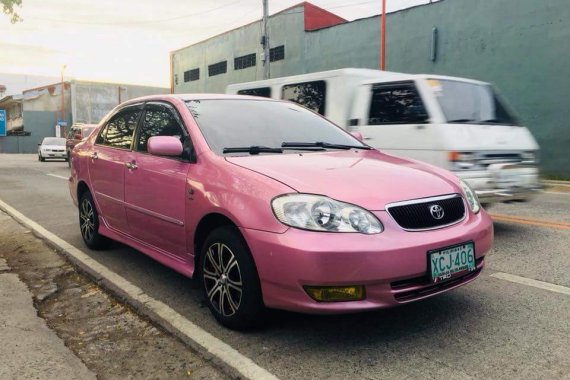 Toyota Corolla Altis G AT 2002 Pink For Sale 