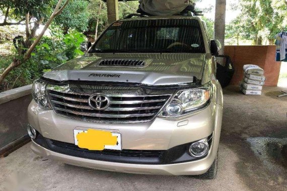 Toyota Fortuner 4x2 V 2014 at FOR SALE