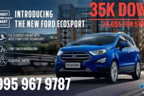 2019 All New FORD Ecosport Titanium AT 35K DP