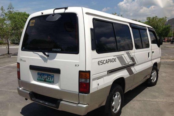 Nissan Urvan Escapade 2013 for sale