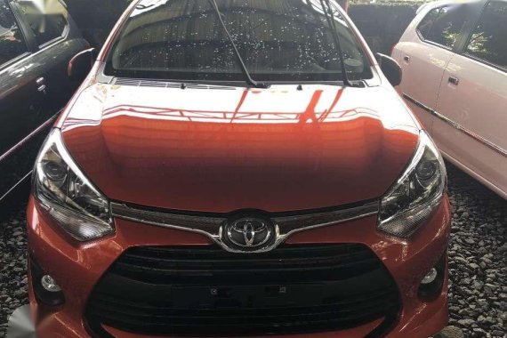 2017 Toyota Wigo 1.0 G Automatic Orange FOR SALE