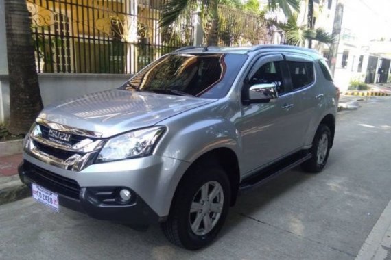 2016 Isuzu MUX Silver For Sale 