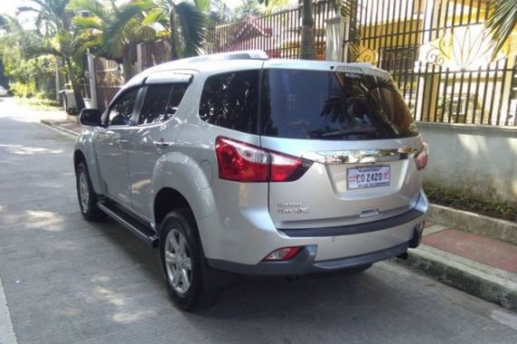 2016 Isuzu MUX Silver For Sale 