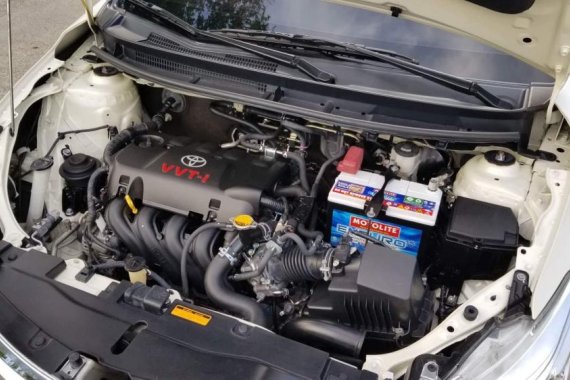 2015 Toyota Vios 1.5 G Pearl White For Sale 