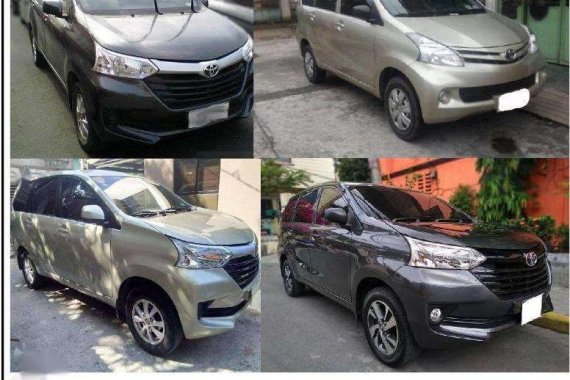 GRAB TOYOTA Avanza J 2016 MT FOR SALE