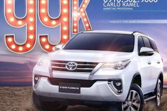 2018 TOYOTA FORTUNER G MT FOR SALE