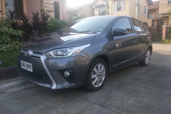 Toyota Yaris 2015 Gray HB For Sale 