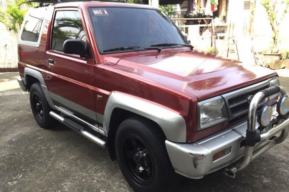 1999 Daihatsu Feroza SE Red For Sale 