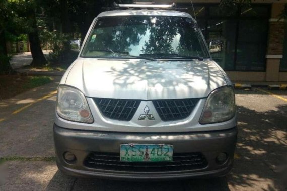 Mitsubishi Adventure GLX 2005 Silver power steering