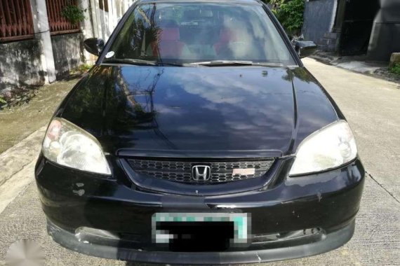 For sale 2001 Honda Civic dimension