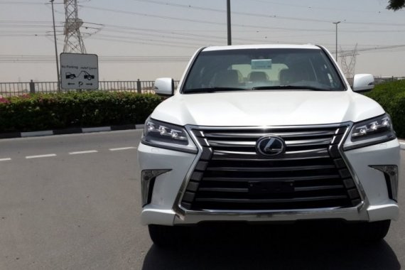  Lexus LX 570 SUV 2018 White For Sale 