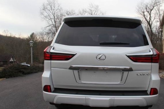  Lexus LX 570 SUV 2018 White For Sale 