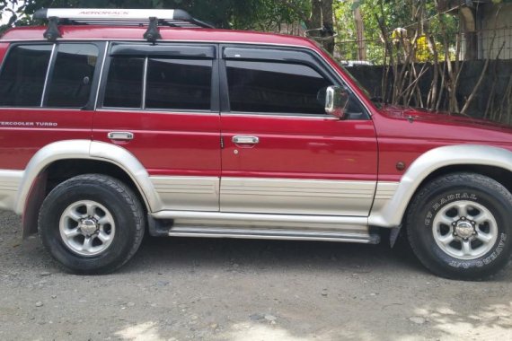 Mitsubishi Pajero Red 1996 For Sale 