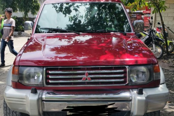 Mitsubishi Pajero Red 1996 For Sale 