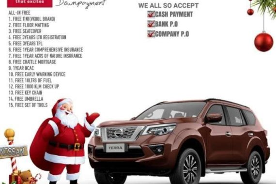 Nissan Terra 2018 FOR SALE