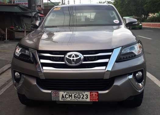 TOYOTA Fortuner G 2016 diesel manual