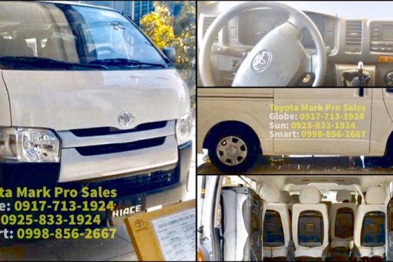 Sell White 2019 Toyota Hiace Van in Cavite City 