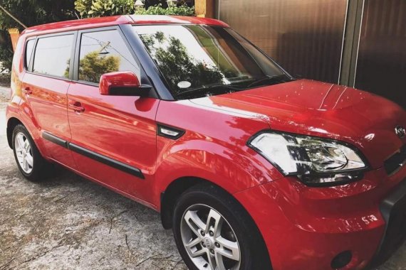  Kia Soul 1.6 LX AT 2011 Red For Sale 