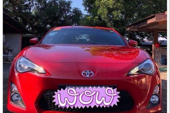 For sale!!! Toyota 86 2014 model M/T