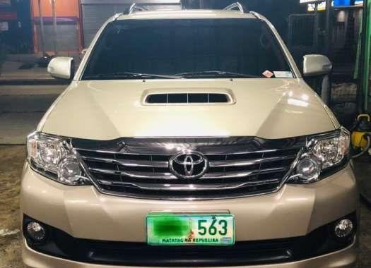 For Sale 2014 Toyota Fortuner 25G AT Diesel