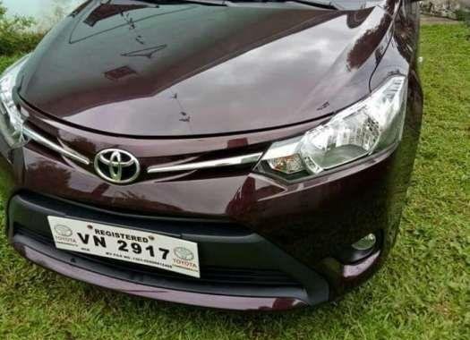 Toyota Vios 1.3 E matic (mica red) 2017